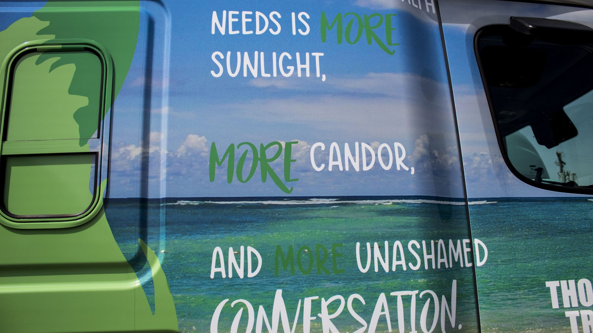 Keller Trucking Mental Health and Suicide Awareness Truck