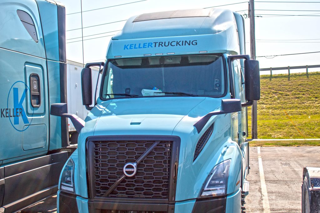 Keller Trucking Solar Powered Volvo VNL