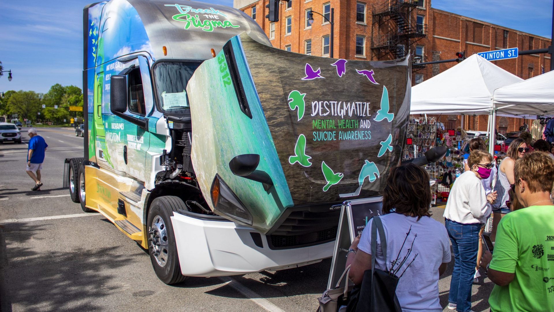 Keller Trucking's Mental Health and Suicide Awareness Truck